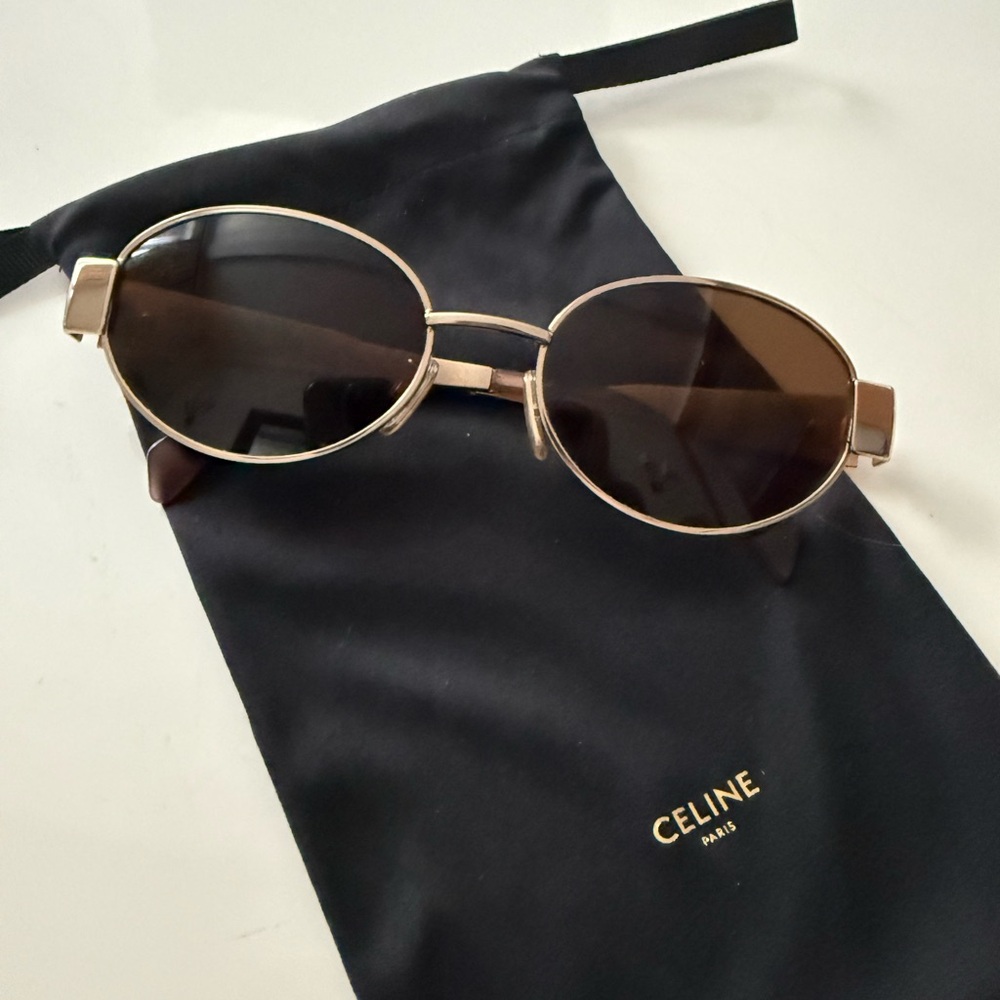 TRIOMPHE METAL 01 SUNGLASSES IN METAL Rose Gold
